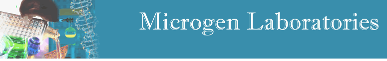 Microgen Laboratories Header Graphic
